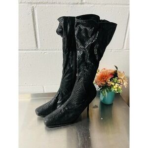 Flair Knee High Heeled Boots